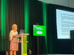 Kristen Sukalac presents at the Biostimulants World Congress