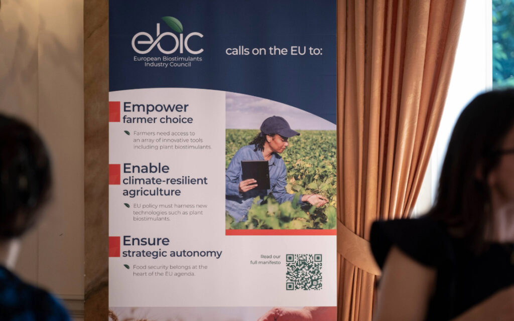 Banner at the EBIC Summit