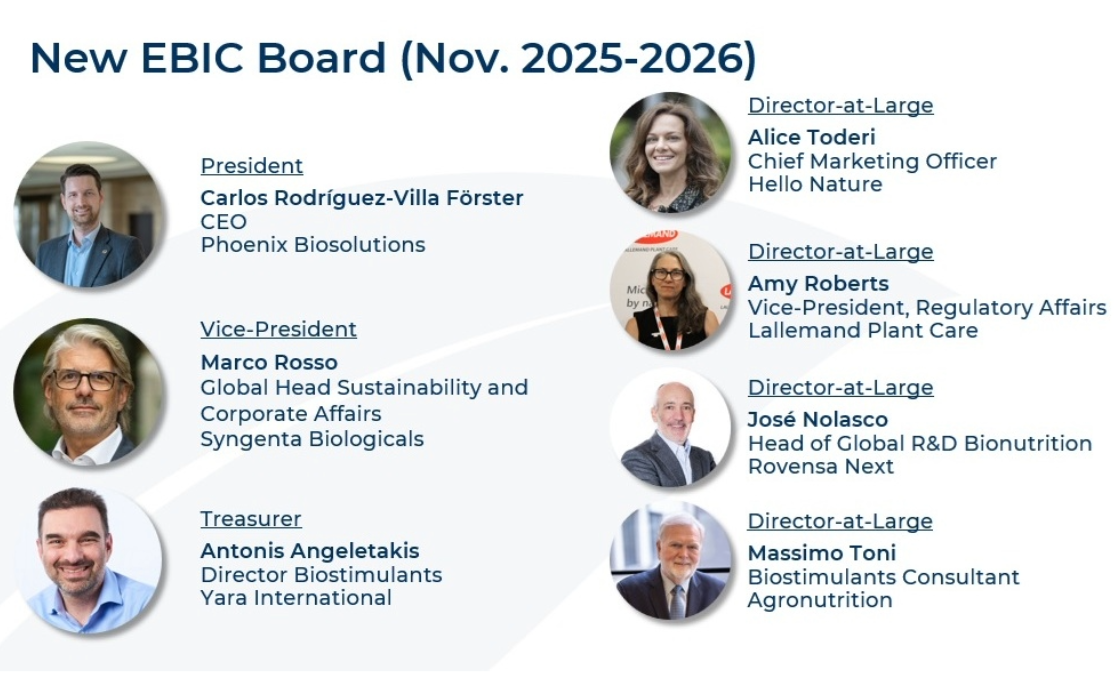 New EBIC Board 2025-2026
