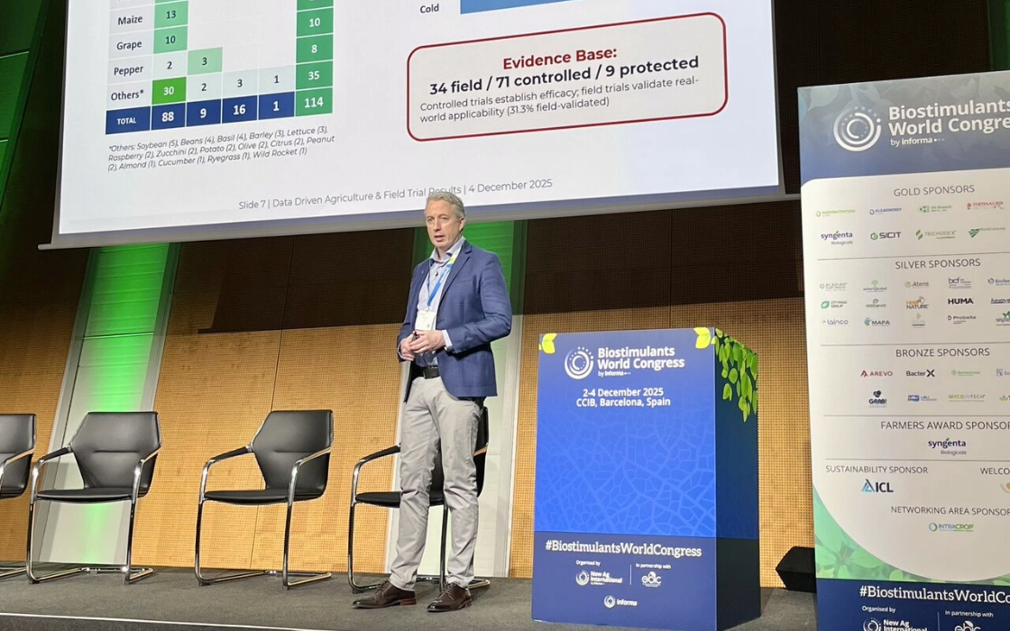 David Barton at the Biostimulants World Congress